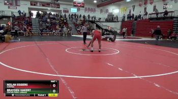 165 lbs Cons. Round 1 - Brayden Hakert, Center Point-Urbana vs Nolan Eggers, Clinton