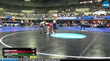 174 lbs Cons. Round 2 - Aiden Ashburn, John Carroll vs Stefan Major, Stevens