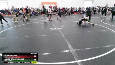 55 lbs Champ. Round 2 - Asher Goole-sparks, LWC: Raiders vs Noah Fellers, Red Devil Wrestling Club