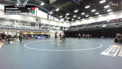 133 lbs Quarterfinal - Edmon Altunyan, Rio Hondo vs Rylan Madrid, Mt. San Antonio College