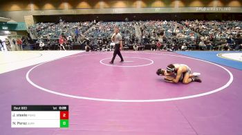 126 lbs Consi Of 32 #2 - Jeramiah Steele, Pomona vs Noah Perez, Spanish Springs