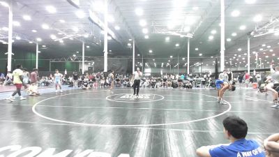 134 lbs Rr Rnd 3 - Santiago Chrisjohn, Journeymen Wrestling Blue - HSC vs Cordy Zalota, Revival SJV - HSC