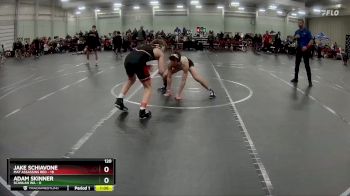 120 lbs Round 7 (8 Team) - Adam Skinner, Scanlan WA vs Jake Schiavone, Mat Assassins Red