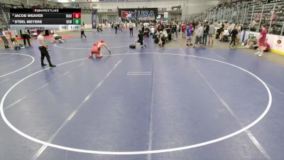 Junior Boys - 165 lbs Quarters - Steel Meyers, Best Trained Wrestling vs Jacob Weaver, Central Indiana Academy Of Wrestling