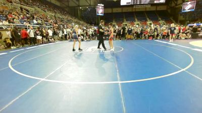 94 lbs Rnd Of 32 - Caine Luger, ND vs Cody Clarke, GA