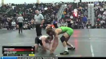 174 lbs Quarters & 1st Wb (16 Team) - Brice Parks, Campbellsville vs Asher Eichert, Life University