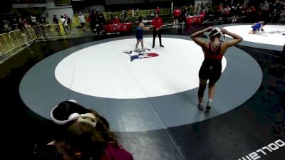 135 lbs Cons. Rd Of 16 - Isabella Dipippo, Reign Wrestling Club vs Yuyin Gao, South San Francisco Gator WC