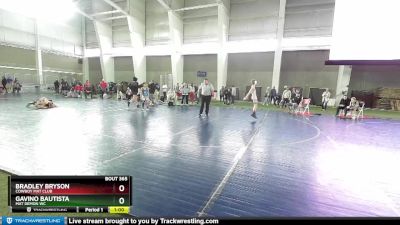 80 lbs Cons. Round 4 - Gavino Bautista, Mat Demon WC vs Bradley Bryson, Cowboy Mat Club