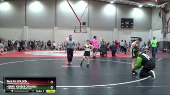 103 lbs Cons. Round 1 - Tallan Wilson, Lincoln Youth Wrestling vs Henry Kingsborough, Tennessee Valley Wrestling