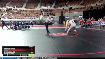 D4-285 lbs Semifinal - Travis Larson, Willcox vs Jacob Weichelt, Tombstone HS