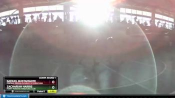 138 lbs Champ. Round 1 - Zachariah Harris, Perry Meridian Wrestling Club vs Samuel Bustamante, Central Indiana Academy Of Wrestling