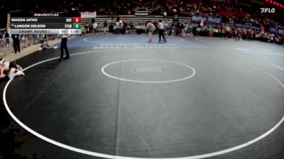 D 1 106 lbs Champ. Round 1 - Landon Deleon, St. Amant vs Mason Jatho, Riverdale