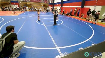 64 lbs 2nd Place - Mason Sellers, Tahlequah Wrestling Club vs Maverick Mitchell, Claremore Wrestling Club