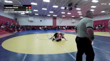 190 lbs Cons. Round 3 - Brayden Pinard, McKinleyville vs Dylan Olsen, Maria Carrillo
