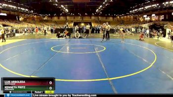 132 lbs Champ. Round 3 - Luis Arboleda, South Dade vs Kenneth Pritz, Hernando