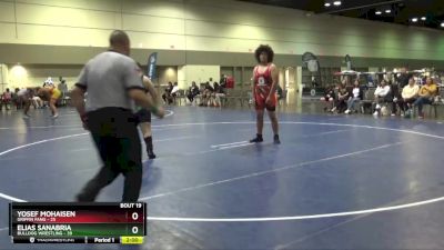 220 lbs Round 3 (16 Team) - Elias Sanabria, Bulldog Wrestling vs Yosef Mohaisen, Griffin Fang