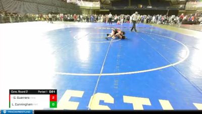 108 lbs Cons. Round 2 - Genesis Guerrero, Victory Wrestling-Central WA vs Lily Cunningham, Prometheus Wrestling Club