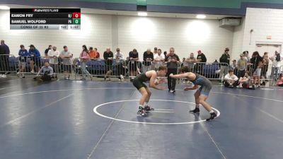 120 lbs Consi Of 32 #2 - Eamon Fry, NJ vs Samuel Wolford, PA