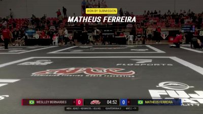 Weslley Bernardes vs Matheus Ferreira 2024 ADCC Sao Paolo Open