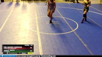 138 lbs Cons. Semi - Mia Aquino Cardenas, Spring Hills Wrestling vs Hailey Smith, California