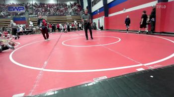 54 lbs Rr Rnd 1 - Reagan Parker, Broken Arrow Wrestling Club vs Nevalee Petty, Skiatook Youth Wrestling