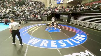 4A 150 lbs Cons. Round 1 - Gideon Mitchell, Timpanogos vs Ryker Roberts, Bear River