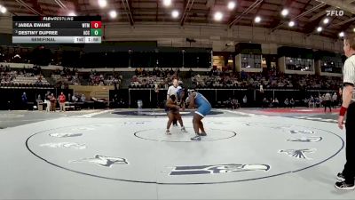 235 lbs Semifinal - Destiny Dupree, Academy For College And Career Exploration (ACCE) vs Jabea Ewane, Watkins Mill