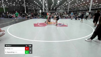 134 lbs Rr Rnd 4 - Brayden Evis, Centurion vs Sammy Spaulding, Revival Irish