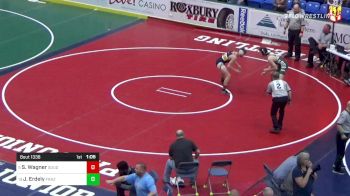 140 lbs Semifinal - Shane Wagner, Souderton vs Jonah Erdely, Frazier