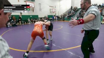 157 lbs Round 1 - Issac Blau, Lovell vs Nolan Gregory, Newcastle
