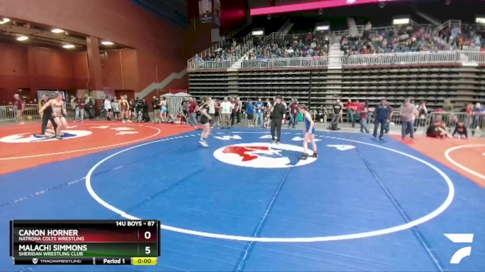 100-106 lbs Round 2 - Jadyn Graham, Jackson Hole Wrestling Club vs ...