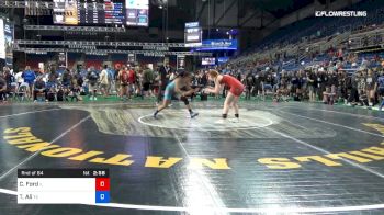 127 lbs Rnd Of 64 - Carly Ford, Illinois vs Tamera Ali, Texas