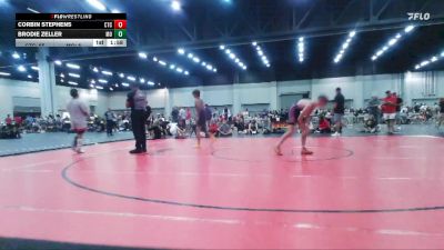 113 lbs Round 3 (4 Team) - Brodie Zeller, Missouri Outlaws vs Corbin Stephens, Circle Training Center