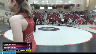 92 lbs Round 3 - Cadderly Perry, Unattached vs Bridger Curtis, Ririe Youth Wrestling Club