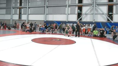 87 lbs Cons. Semis - Abigail Clute, Viper Wrestling Club vs Khloe Orton, La Grande Mat Club