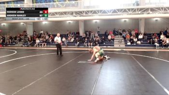 149 lbs Champ. Round 2 - Hudson Loges, Augustana (SD) vs Andrew Manley, Northern Oklahoma College-Tonkawa