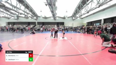 44-T lbs Round Of 16 - Giovanni Ventiere, Comsewogue vs Cooper Jackson, Orchard South WC