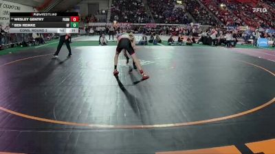 3A 113 lbs Cons. Round 2 - Wesley Gentry, Parma vs Ben Reinke, North Fremont