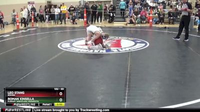 65 lbs Champ. Round 2 - Roman Kinsella, Pursuit Wrestling Minnesota vs Leo Stang, ROCORI