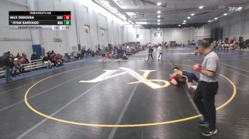 141 lbs Quarterfinal - Ryan Santiago, Wilkes vs Max DeSousa, Cortland State