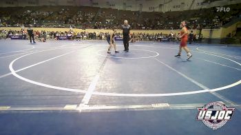 100 lbs Consi Of 16 #2 - Charlie Robinson, Best Trained vs Chett Ledford, El Reno Wrestling Club