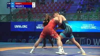 87 kg Repechage #2 - Ivaylo Ivanov, Bulgaria vs Wyatt Voelker, United States