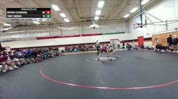 144 lbs Round 3 (6 Team) - Trey Breen, Tongue River vs Devan Clawson, Riverton