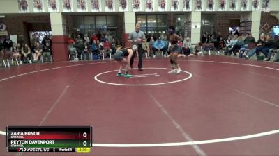JV-1 lbs Round 2 - Peyton Davenport, Grinnell vs Zaria Bunch, Grinnell