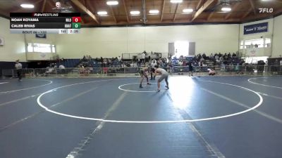 133 lbs Cons. Round 2 - Caleb Rivas, Unattached vs Noah Koyama, Menlo NCAA