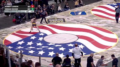 Cons. Round 1 - Keegan Kucker, Groton Area vs Summyt Larson, Bon Homme/Avon