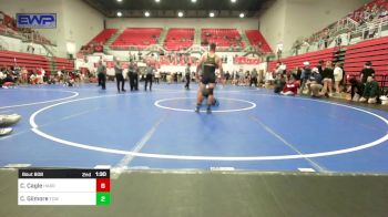 132 lbs Round Of 16 - Landon Hayes, Midwest City Bombers Youth Wrestling Club vs Joseph Woodard, Rogue Warrior Wrestling