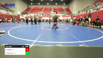 132 lbs Round Of 16 - Landon Hayes, Midwest City Bombers Youth Wrestling Club vs Joseph Woodard, Rogue Warrior Wrestling