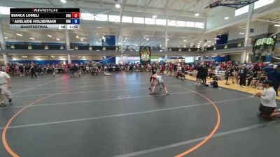 170 lbs Quarterfinal - Bianca Lomeli, Unattached vs Adelaide Holderman, Unattached
