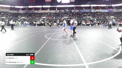 148 lbs Semifinal - Rex Bryson, Centralia Panthers vs Reed Wilson, Nixa Youth Wrestling